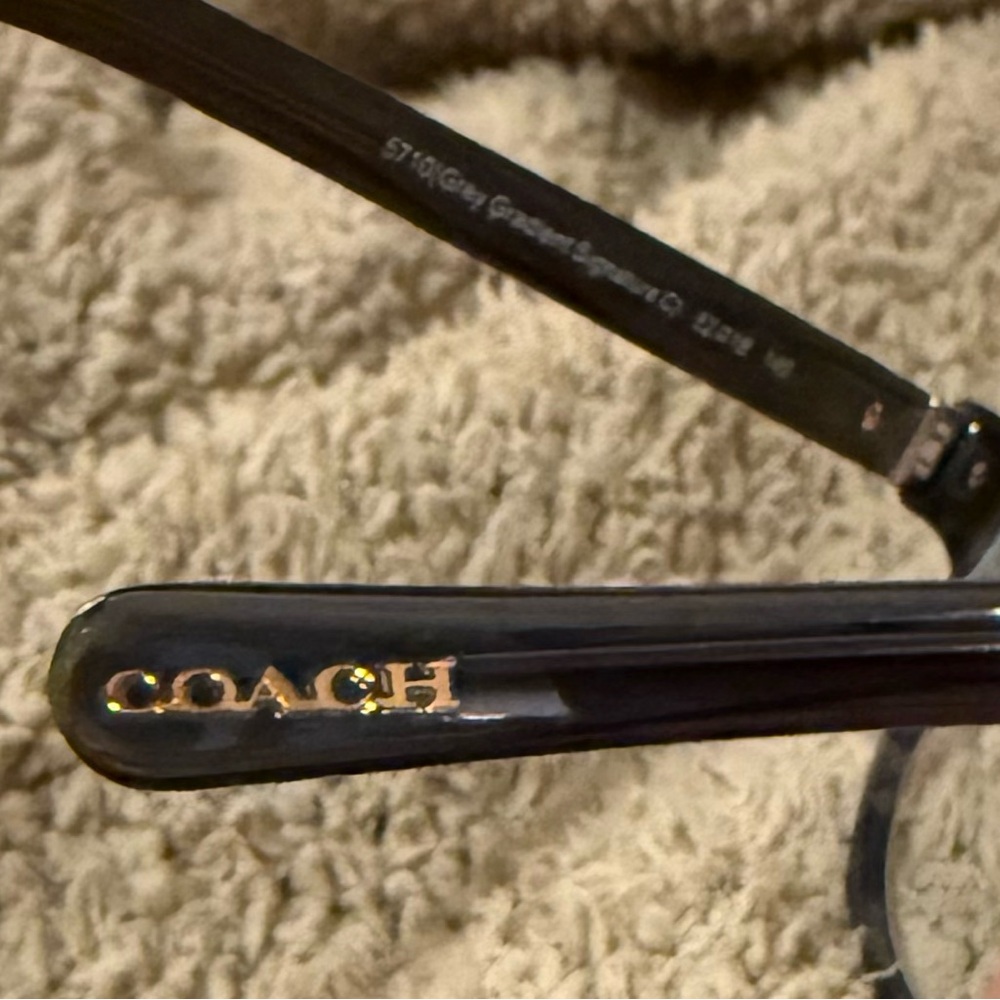 Coach Grey Gradient Eyeglasses - Picture 3 of 5